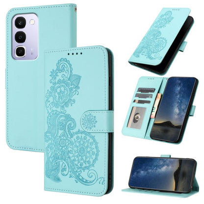 Datura Flower Embossed Flip Leather Phone Case, For Realme 16T 5G, For Realme C100 4G, For Realme P4 Power 5G, For Realme Note 80 4G, For Realme Neo8 5G, For Realme 16 5G, For Realme 16 Pro+ 5G Global, For Realme 16 Pro 5G Global                       ...