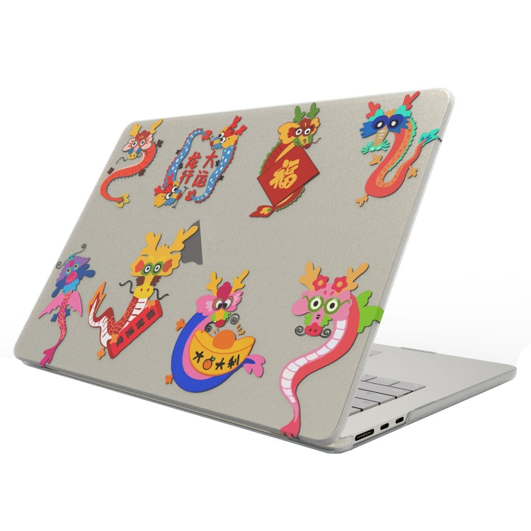 UV Printed Pattern Laptop Frosted Protective Case, For MacBook Pro 16.2 A2991 / A2780 / A2485, For MacBook Air 13.3 A1932 / A2179 / A2337, For MacBook Pro 16 A2141, For MacBook Pro 15.4 A1707 / A1990