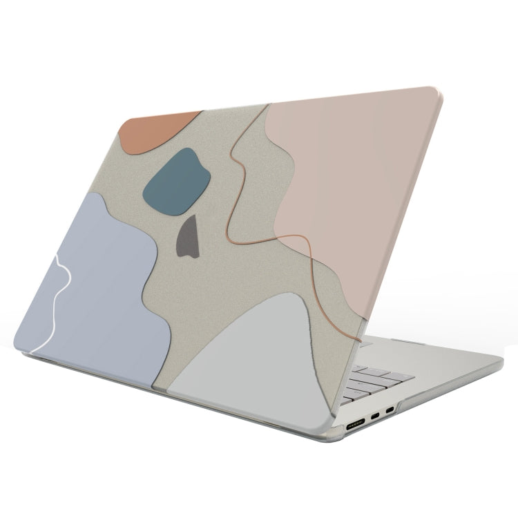 UV Printed Pattern Laptop Frosted Protective Case, For MacBook Air 13.6 2025 / 2022 / 2023, For MacBook Pro 13.3 A2338/A2251/A2289/A2159, For MacBook Pro 14.2 A2992/A2918/A2779/A2442, For MacBook Air 15 M2 A2941 / M3 A3114