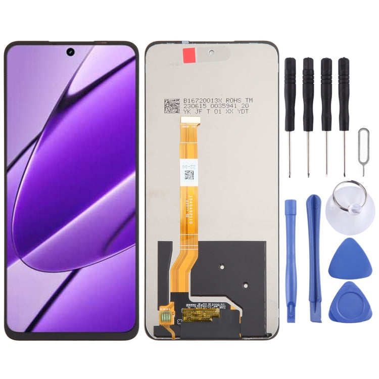 Écran LCD OEM avec assemblage complet numériseur, pour Realme 14x Inde, pour Realme 14x RMX5020, pour Realme C65 5G, pour Realme V60 / V60s, pour Realme N65 5G, pour Realme Narzo N65 5G, pour Realme 12 Lite 4G, pour Realme 12x 5G, pour Realme 12 5G