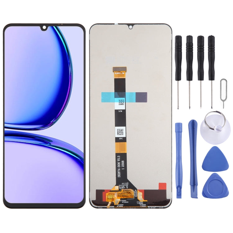OEM LCD Screen with Digitizer Full Assembly, For Realme 14x India, For Realme 14x RMX5020, For Realme C65 5G, For Realme V60 / V60s, For Realme N65 5G, For Realme Narzo N65 5G, For Realme 12 Lite 4G, For Realme 12x 5G, For Realme 12 5G                 ...