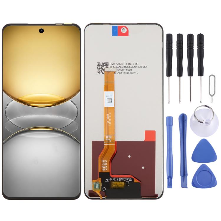Écran LCD OEM avec assemblage complet numériseur, pour Realme 14x Inde, pour Realme 14x RMX5020, pour Realme C65 5G, pour Realme V60 / V60s, pour Realme N65 5G, pour Realme Narzo N65 5G, pour Realme 12 Lite 4G, pour Realme 12x 5G, pour Realme 12 5G