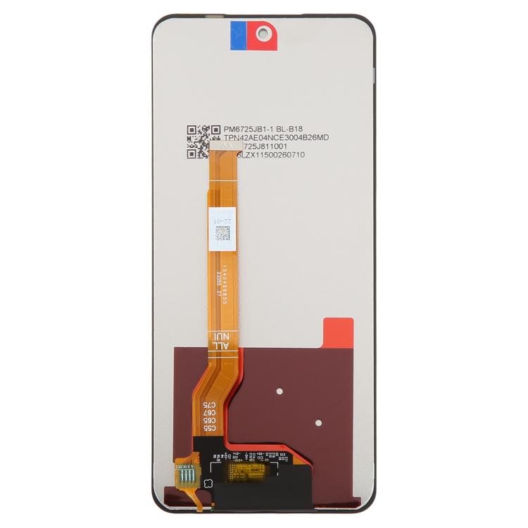 Écran LCD OEM avec assemblage complet numériseur, pour Realme 14x Inde, pour Realme 14x RMX5020, pour Realme C65 5G, pour Realme V60 / V60s, pour Realme N65 5G, pour Realme Narzo N65 5G, pour Realme 12 Lite 4G, pour Realme 12x 5G, pour Realme 12 5G