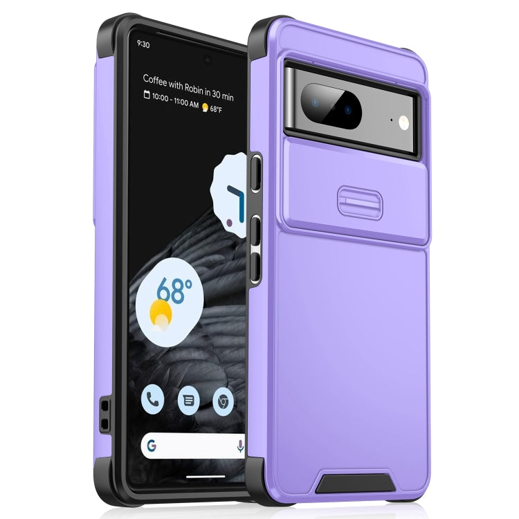 Sliding Camshield TPU + PC Phone Case, For Google Pixel 9a, For Google Pixel 9 Pro XL, For Google Pixel 9 / 9 Pro, For Google Pixel 8a, For Google Pixel 8 Pro, For Google Pixel 7 Pro, For Google Pixel 7, For Google Pixel 6a