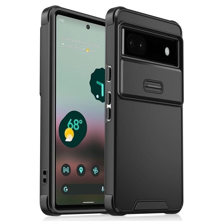 Sliding Camshield TPU + PC Phone Case, For Google Pixel 9a, For Google Pixel 9 Pro XL, For Google Pixel 9 / 9 Pro, For Google Pixel 8a, For Google Pixel 8 Pro, For Google Pixel 7 Pro, For Google Pixel 7, For Google Pixel 6a