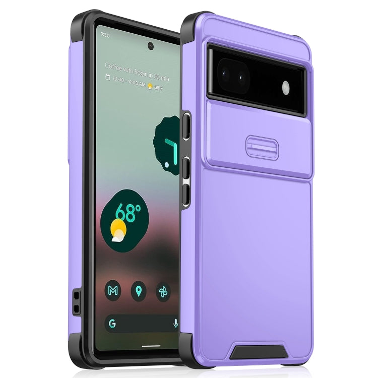 Sliding Camshield TPU + PC Phone Case, For Google Pixel 9a, For Google Pixel 9 Pro XL, For Google Pixel 9 / 9 Pro, For Google Pixel 8a, For Google Pixel 8 Pro, For Google Pixel 7 Pro, For Google Pixel 7, For Google Pixel 6a