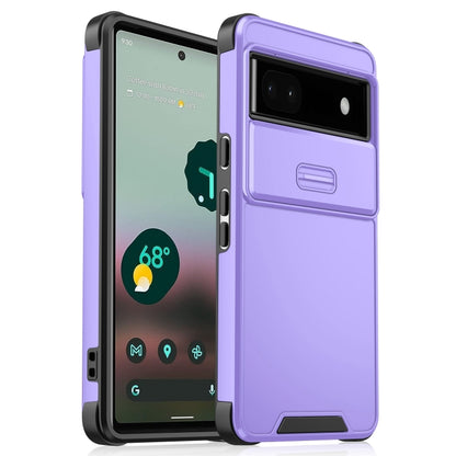 Sliding Camshield TPU + PC Phone Case, For Google Pixel 9a, For Google Pixel 9 Pro XL, For Google Pixel 9 / 9 Pro, For Google Pixel 8a, For Google Pixel 8 Pro, For Google Pixel 7 Pro, For Google Pixel 7, For Google Pixel 6a