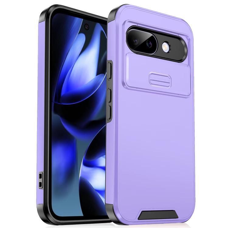 Sliding Camshield TPU + PC Phone Case, For Google Pixel 9a, For Google Pixel 9 Pro XL, For Google Pixel 9 / 9 Pro, For Google Pixel 8a, For Google Pixel 8 Pro, For Google Pixel 7 Pro, For Google Pixel 7, For Google Pixel 6a