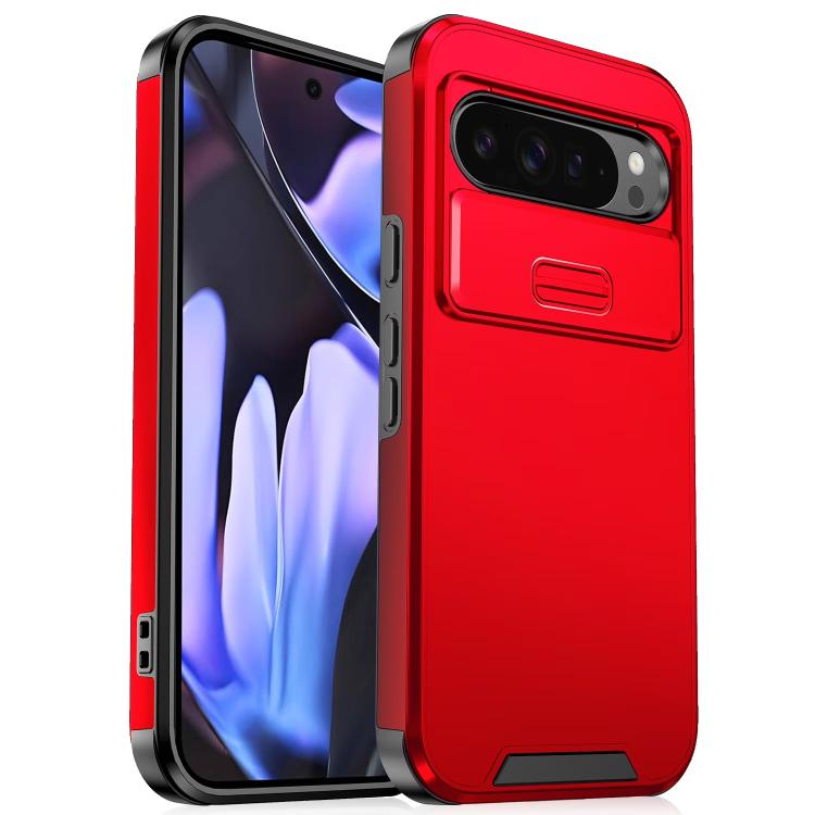 Sliding Camshield TPU + PC Phone Case, For Google Pixel 9a, For Google Pixel 9 Pro XL, For Google Pixel 9 / 9 Pro, For Google Pixel 8a, For Google Pixel 8 Pro, For Google Pixel 7 Pro, For Google Pixel 7, For Google Pixel 6a