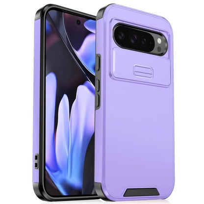 Sliding Camshield TPU + PC Phone Case, For Google Pixel 9a, For Google Pixel 9 Pro XL, For Google Pixel 9 / 9 Pro, For Google Pixel 8a, For Google Pixel 8 Pro, For Google Pixel 7 Pro, For Google Pixel 7, For Google Pixel 6a