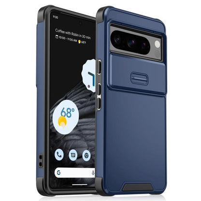 Sliding Camshield TPU + PC Phone Case, For Google Pixel 9a, For Google Pixel 9 Pro XL, For Google Pixel 9 / 9 Pro, For Google Pixel 8a, For Google Pixel 8 Pro, For Google Pixel 7 Pro, For Google Pixel 7, For Google Pixel 6a