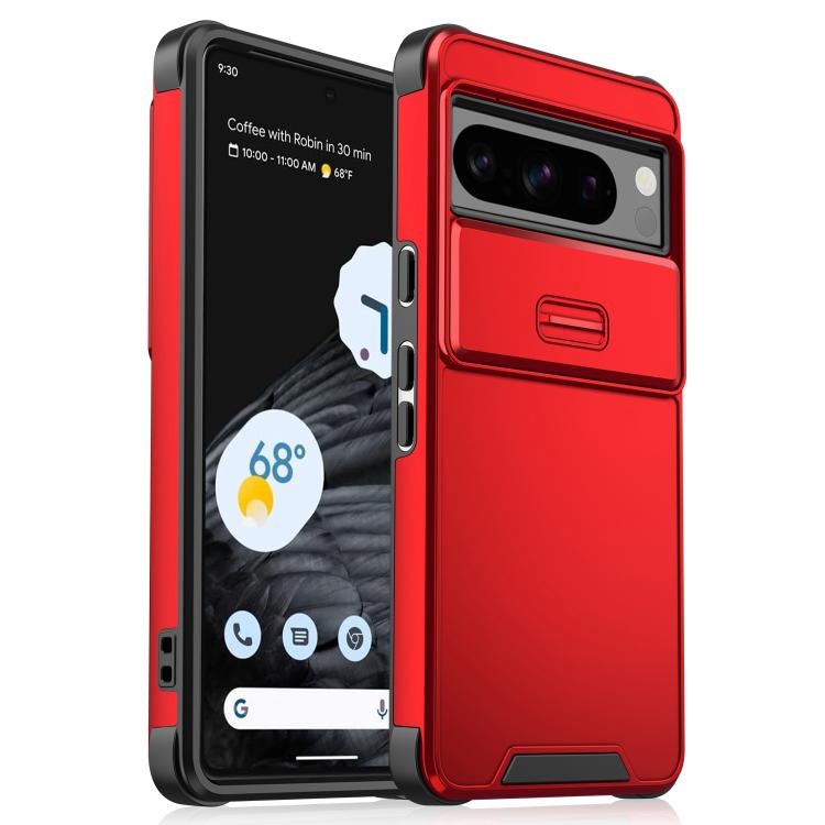 Sliding Camshield TPU + PC Phone Case, For Google Pixel 9a, For Google Pixel 9 Pro XL, For Google Pixel 9 / 9 Pro, For Google Pixel 8a, For Google Pixel 8 Pro, For Google Pixel 7 Pro, For Google Pixel 7, For Google Pixel 6a
