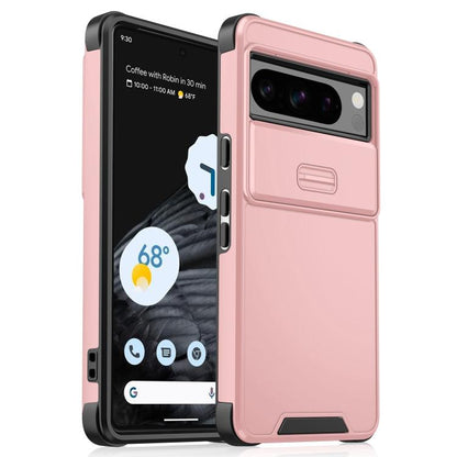 Sliding Camshield TPU + PC Phone Case, For Google Pixel 9a, For Google Pixel 9 Pro XL, For Google Pixel 9 / 9 Pro, For Google Pixel 8a, For Google Pixel 8 Pro, For Google Pixel 7 Pro, For Google Pixel 7, For Google Pixel 6a