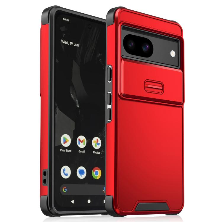 Sliding Camshield TPU + PC Phone Case, For Google Pixel 9a, For Google Pixel 9 Pro XL, For Google Pixel 9 / 9 Pro, For Google Pixel 8a, For Google Pixel 8 Pro, For Google Pixel 7 Pro, For Google Pixel 7, For Google Pixel 6a