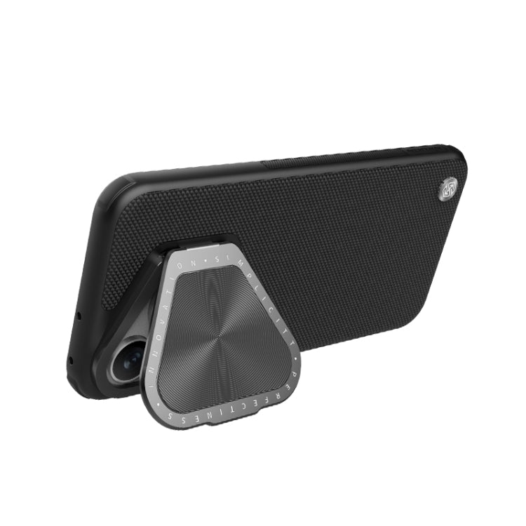 NILLKIN Textured Prop Magnetic Lens Protection Holder Nylon Phone Case, For Huawei Pura 70 Pro/70 Pro+