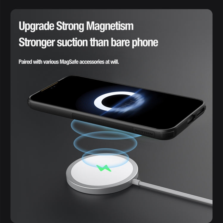 NILLKIN Textured Prop Magnetic Lens Protection Holder Nylon Phone Case, For Huawei Pura 70 Pro/70 Pro+