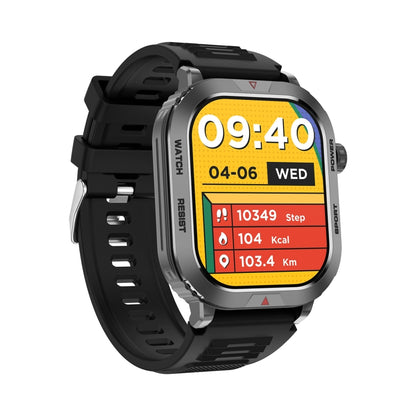 ZW66 2.01 inch BT5.1 Fitness Wellness Smart Watch, Support Bluetooth Call / Sleep / Blood Oxygen / Heart Rate / Blood Pressure Health Monitor