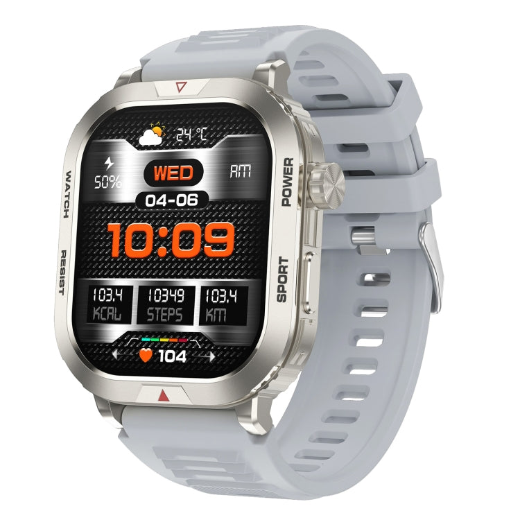 ZW66 2.01 inch BT5.1 Fitness Wellness Smart Watch, Support Bluetooth Call / Sleep / Blood Oxygen / Heart Rate / Blood Pressure Health Monitor