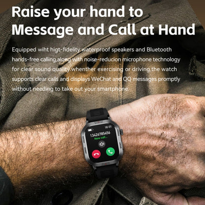 ZW66 2.01 inch BT5.1 Fitness Wellness Smart Watch, Support Bluetooth Call / Sleep / Blood Oxygen / Heart Rate / Blood Pressure Health Monitor