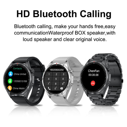 GTS4/LT09 1.5 inch IP67 Fitness Wellness Smart Watch Support Bluetooth Call / Sleep / Blood Oxygen / Heart Rate Health Monitor, Silicone Strap, Steel Strap