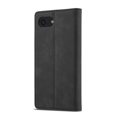 LC.IMEEKE Strong Magnetism Microfiber Leather Phone Case, For iPhone 17e / 16e, For iPhone 17 Pro Max, For iPhone 17 Pro, For iPhone 17, For iPhone Air, For iPhone 16 Pro Max, For iPhone 16 Pro, For iPhone 16 Plus, For iPhone 16