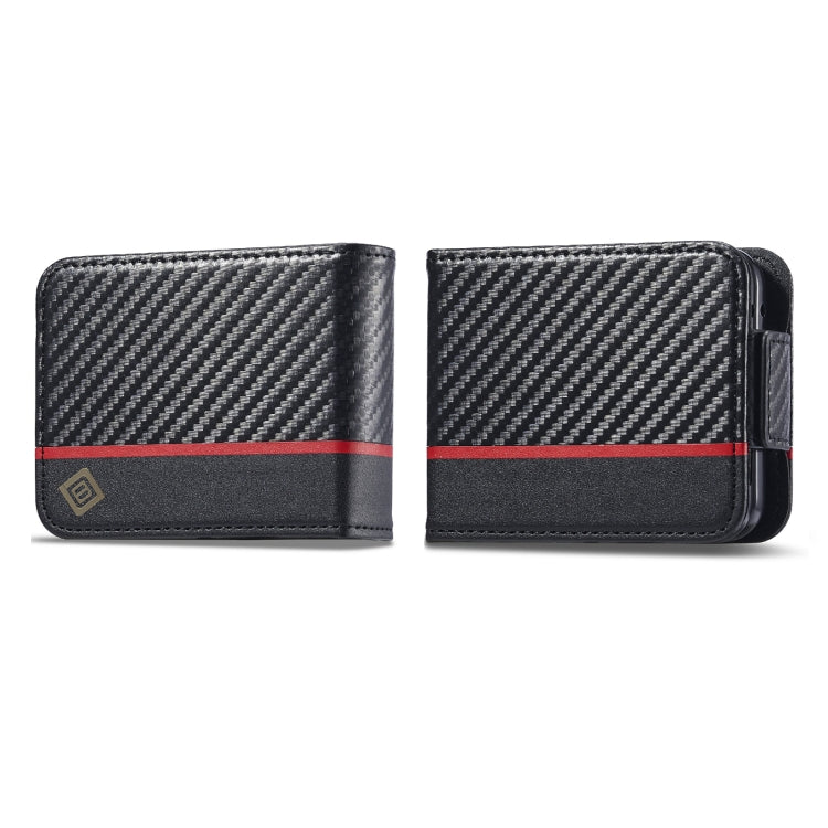 LC.IMEEKE Carbon Fiber Leather Phone Case, For Galaxy Z Fold8 Ultra 5G, For Galaxy Z Flip8 5G, For Samsung Galaxy Z Flip6 / Flip7 FE, For Samsung Galaxy Z Fold7 5G, For Samsung Galaxy Z Flip7 5G, For Samsung Galaxy Z Fold6 5G