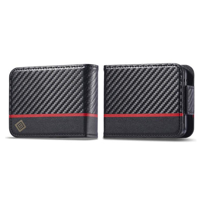LC.IMEEKE Carbon Fiber Leather Phone Case, For Galaxy Z Fold8 Ultra 5G, For Galaxy Z Flip8 5G, For Samsung Galaxy Z Flip6 / Flip7 FE, For Samsung Galaxy Z Fold7 5G, For Samsung Galaxy Z Flip7 5G, For Samsung Galaxy Z Fold6 5G