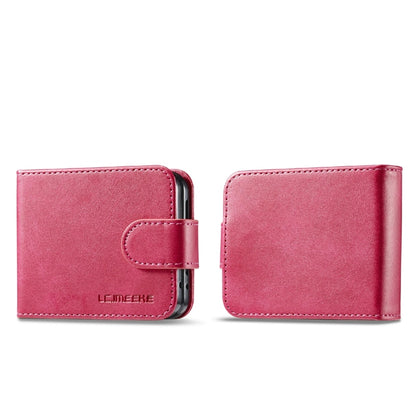 LC.IMEEKE Calf Texture Leather Phone Case, For Galaxy Z Fold8 Ultra 5G, For Galaxy Z Flip8 5G, For Samsung Galaxy Z Flip6 / Flip7 FE, For Samsung Galaxy Z Fold7 5G, For Samsung Galaxy Z Flip7 5G, For Samsung Galaxy Z Fold6 5G