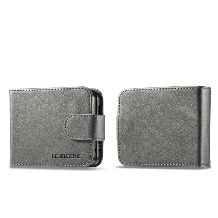 LC.IMEEKE Calf Texture Leather Phone Case, For Galaxy Z Fold8 Ultra 5G, For Galaxy Z Flip8 5G, For Samsung Galaxy Z Flip6 / Flip7 FE, For Samsung Galaxy Z Fold7 5G, For Samsung Galaxy Z Flip7 5G, For Samsung Galaxy Z Fold6 5G