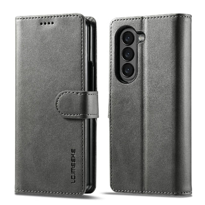 LC.IMEEKE Calf Texture Leather Phone Case, For Galaxy Z Fold8 Ultra 5G, For Galaxy Z Flip8 5G, For Samsung Galaxy Z Flip6 / Flip7 FE, For Samsung Galaxy Z Fold7 5G, For Samsung Galaxy Z Flip7 5G, For Samsung Galaxy Z Fold6 5G