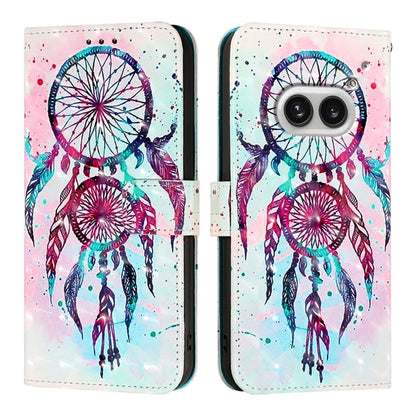 3D Painting Horizontal Flip Leather Phone Case, For Nothing Phone 4a Pro, For Nothing Phone 4a, For Nothing CMF Phone 1, For Nothing Phone 2a