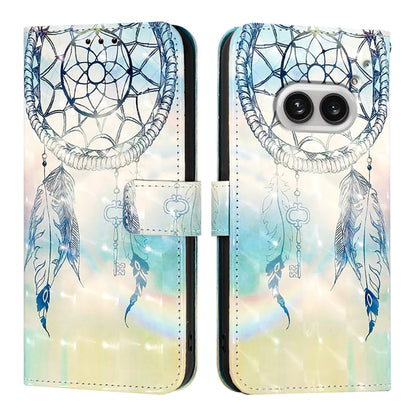 3D Painting Horizontal Flip Leather Phone Case, For Nothing Phone 4a Pro, For Nothing Phone 4a, For Nothing CMF Phone 1, For Nothing Phone 2a