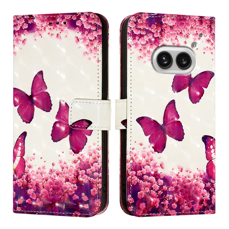 3D Painting Horizontal Flip Leather Phone Case, For Nothing Phone 4a Pro, For Nothing Phone 4a, For Nothing CMF Phone 1, For Nothing Phone 2a