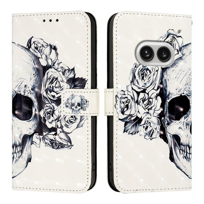 3D Painting Horizontal Flip Leather Phone Case, For Nothing Phone 4a Pro, For Nothing Phone 4a, For Nothing CMF Phone 1, For Nothing Phone 2a