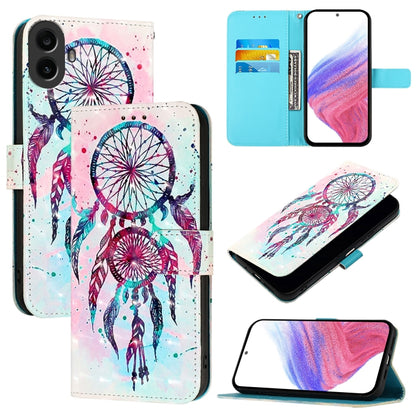 3D Painting Horizontal Flip Leather Phone Case, For Nothing Phone 4a Pro, For Nothing Phone 4a, For Nothing CMF Phone 1, For Nothing Phone 2a