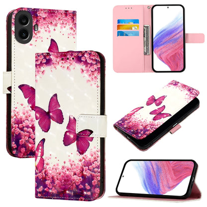 3D Painting Horizontal Flip Leather Phone Case, For Nothing Phone 4a Pro, For Nothing Phone 4a, For Nothing CMF Phone 1, For Nothing Phone 2a