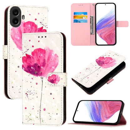 3D Painting Horizontal Flip Leather Phone Case, For Nothing Phone 4a Pro, For Nothing Phone 4a, For Nothing CMF Phone 1, For Nothing Phone 2a