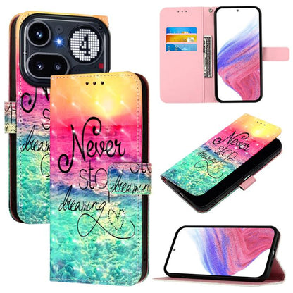 3D Painting Horizontal Flip Leather Phone Case, For Nothing Phone 4a Pro, For Nothing Phone 4a, For Nothing CMF Phone 1, For Nothing Phone 2a