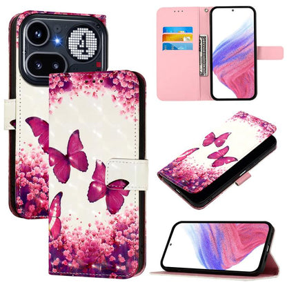 3D Painting Horizontal Flip Leather Phone Case, For Nothing Phone 4a Pro, For Nothing Phone 4a, For Nothing CMF Phone 1, For Nothing Phone 2a