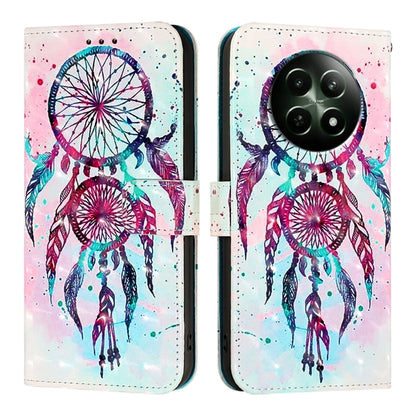 3D Painting Horizontal Flip Leather Phone Case, For Realme GT 6 5G Global / GT 6T 5G Global, For Realme 12+ / Narzo 70 Pro 5G India, For Realme 12 5G Global, For Realme Note 50 / C51 / C53 / Narzo N53, For Realme 12 Pro / Realme 12 Pro+                ...