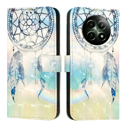 3D Painting Horizontal Flip Leather Phone Case, For Realme GT 6 5G Global / GT 6T 5G Global, For Realme 12+ / Narzo 70 Pro 5G India, For Realme 12 5G Global, For Realme Note 50 / C51 / C53 / Narzo N53, For Realme 12 Pro / Realme 12 Pro+                ...