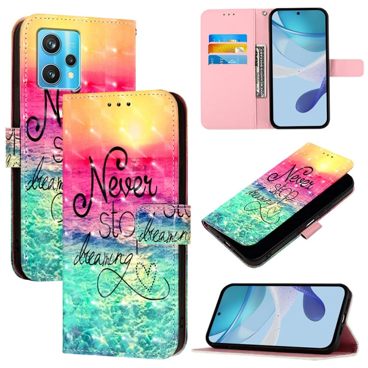 3D Painting Horizontal Flip Leather Phone Case, For Realme C33 2022 / C33 2023 Global, For Realme 10T / 10s / 9i 5G India, For Realme GT3 / GT Neo 5 240W, For Realme 10 Pro 5G, For Realme 10 Pro+ 5G, For Realme 10 4G Global                             ...