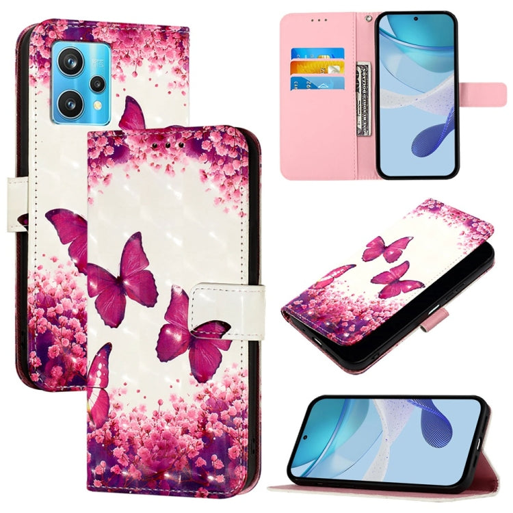 3D Painting Horizontal Flip Leather Phone Case, For Realme C33 2022 / C33 2023 Global, For Realme 10T / 10s / 9i 5G India, For Realme GT3 / GT Neo 5 240W, For Realme 10 Pro 5G, For Realme 10 Pro+ 5G, For Realme 10 4G Global                             ...