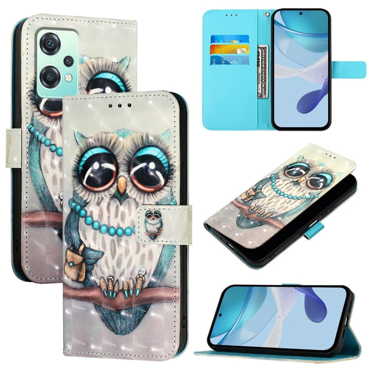 3D Painting Horizontal Flip Leather Phone Case, For Realme C33 2022 / C33 2023 Global, For Realme 10T / 10s / 9i 5G India, For Realme GT3 / GT Neo 5 240W, For Realme 10 Pro 5G, For Realme 10 Pro+ 5G, For Realme 10 4G Global                             ...