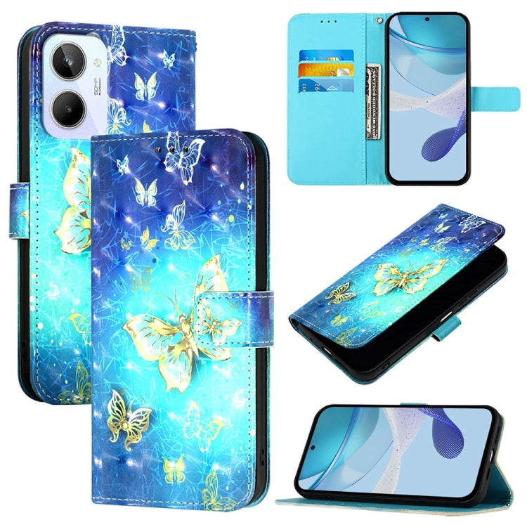 3D Painting Horizontal Flip Leather Phone Case, For Realme C33 2022 / C33 2023 Global, For Realme 10T / 10s / 9i 5G India, For Realme GT3 / GT Neo 5 240W, For Realme 10 Pro 5G, For Realme 10 Pro+ 5G, For Realme 10 4G Global                             ...