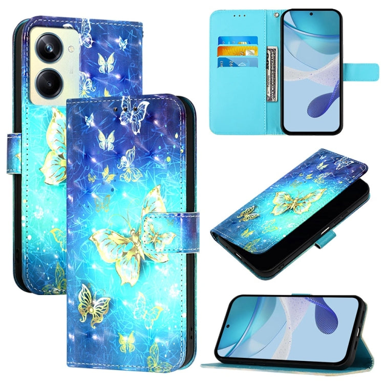 3D Painting Horizontal Flip Leather Phone Case, For Realme C33 2022 / C33 2023 Global, For Realme 10T / 10s / 9i 5G India, For Realme GT3 / GT Neo 5 240W, For Realme 10 Pro 5G, For Realme 10 Pro+ 5G, For Realme 10 4G Global                             ...