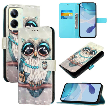 3D Painting Horizontal Flip Leather Phone Case, For Realme C33 2022 / C33 2023 Global, For Realme 10T / 10s / 9i 5G India, For Realme GT3 / GT Neo 5 240W, For Realme 10 Pro 5G, For Realme 10 Pro+ 5G, For Realme 10 4G Global                             ...