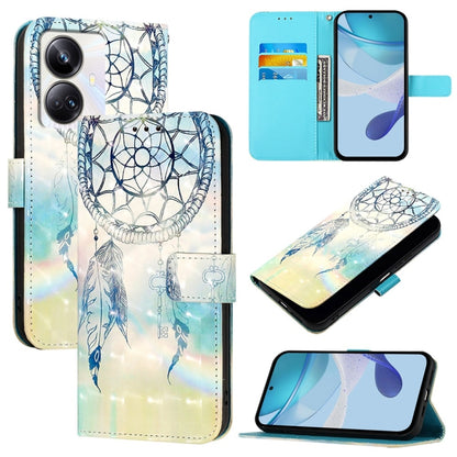 3D Painting Horizontal Flip Leather Phone Case, For Realme C33 2022 / C33 2023 Global, For Realme 10T / 10s / 9i 5G India, For Realme GT3 / GT Neo 5 240W, For Realme 10 Pro 5G, For Realme 10 Pro+ 5G, For Realme 10 4G Global                             ...