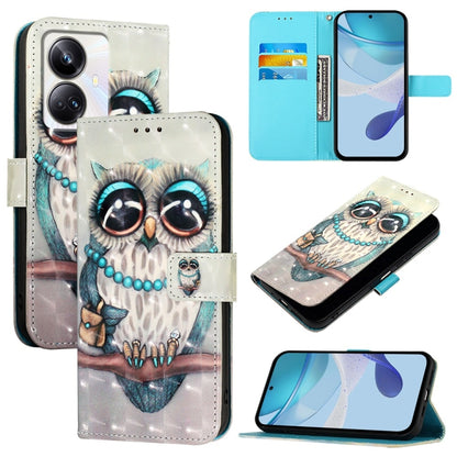 3D Painting Horizontal Flip Leather Phone Case, For Realme C33 2022 / C33 2023 Global, For Realme 10T / 10s / 9i 5G India, For Realme GT3 / GT Neo 5 240W, For Realme 10 Pro 5G, For Realme 10 Pro+ 5G, For Realme 10 4G Global                             ...