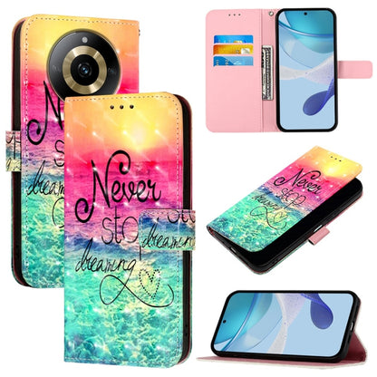 3D Painting Horizontal Flip Leather Phone Case, For Realme GT 6 5G Global / GT 6T 5G Global, For Realme 12+ / Narzo 70 Pro 5G India, For Realme 12 5G Global, For Realme Note 50 / C51 / C53 / Narzo N53, For Realme 12 Pro / Realme 12 Pro+                ...